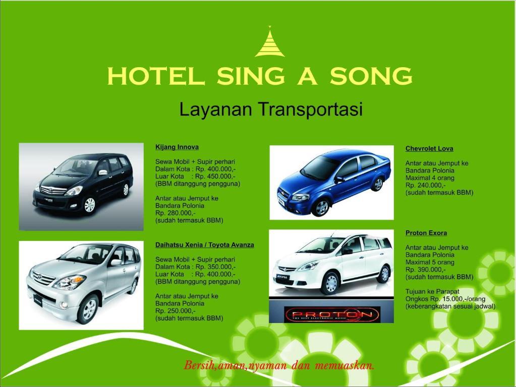 Hotel Sing A Song Pematangsiantar Exteriér fotografie